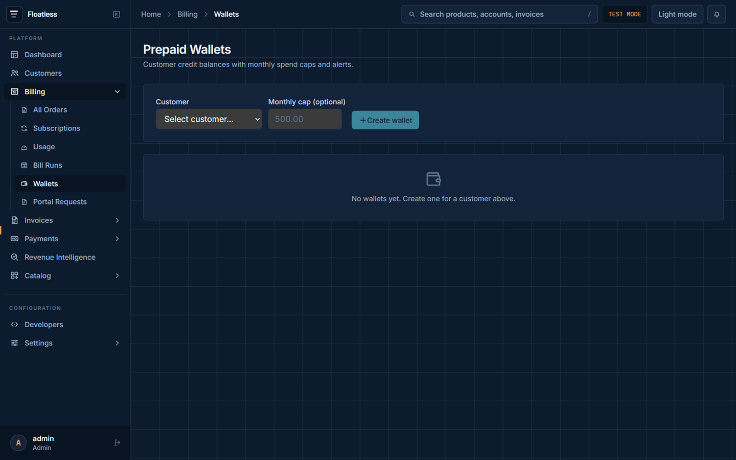 Prepaid wallets list